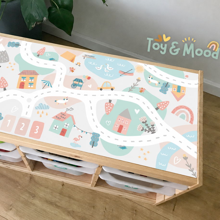 Oyun Arkadaşı TROFAST üst stickerı